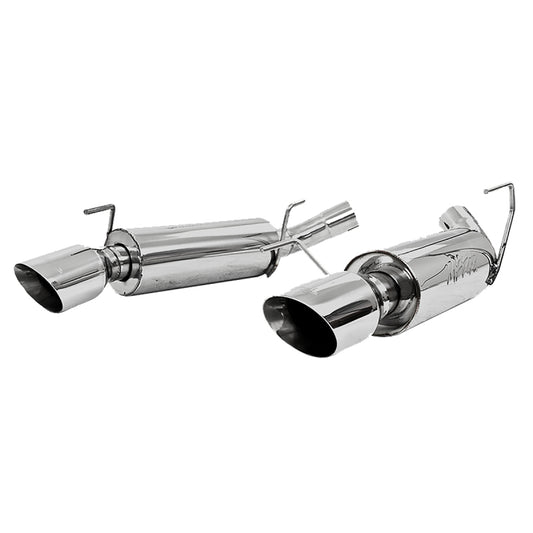 MBRP 05-10 Ford Mustang GT 5.0/Shelby GT500 Dual Mufflers Axle Back Split Rear AL