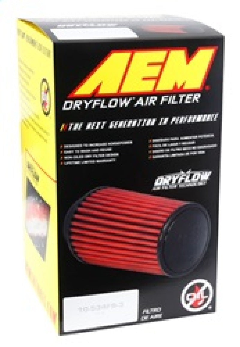 AEM 4 in x 9 in x 1 in Dryflow Element Filter