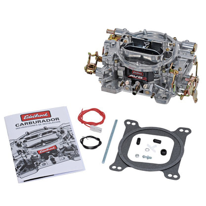 Edelbrock Thunder Series AVS Dual Quad Annular Boosters 500 CFM Carburetor w/Manual Choke