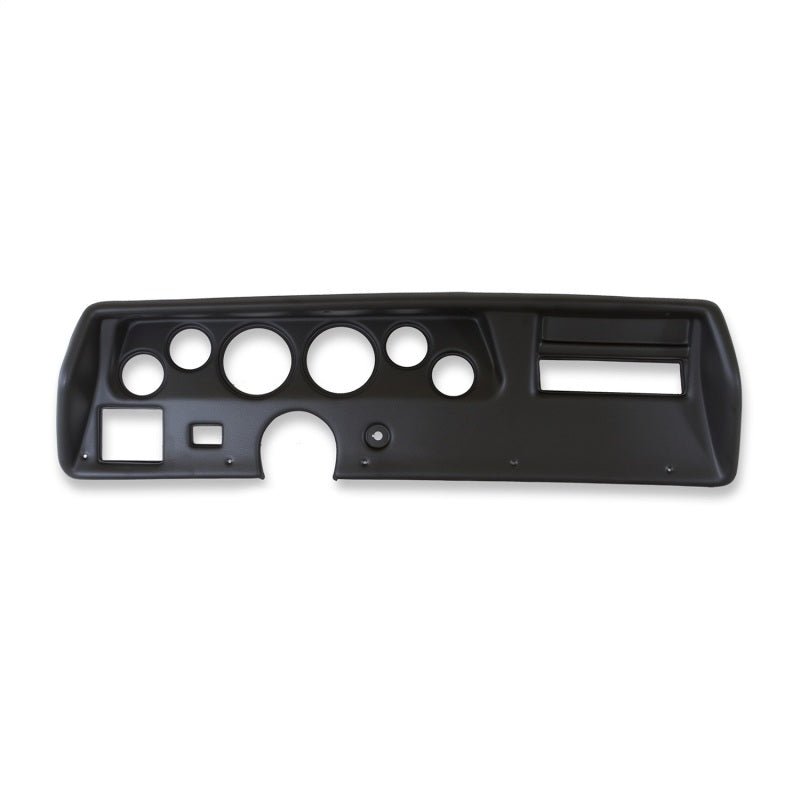 Autometer Designer Black 70-72 Chevelle SS/El Camino Dash Kit 6pc Tach/ MPH/ Fuel/ Oil/ WTMP/ Volt AutoMeter Gauges