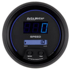 Autometer Cobalt Digital 85.7mm Black Electric Programable Speedometer AutoMeter Gauges