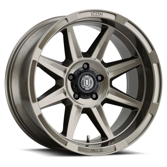 ICON Bandit 20x10 6x5.5 -24mm Offset 4.5in BS Gloss Bronze Wheel
