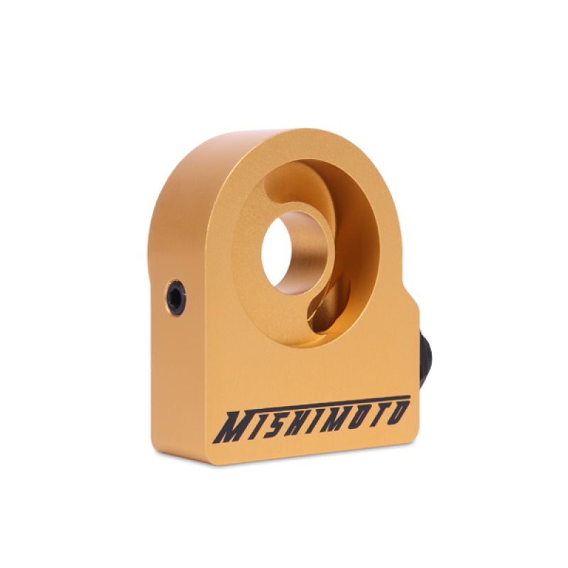 Mishimoto Thermostatic Gold M20 Oil Sandwich Plate Mishimoto Oil Filter Blocks