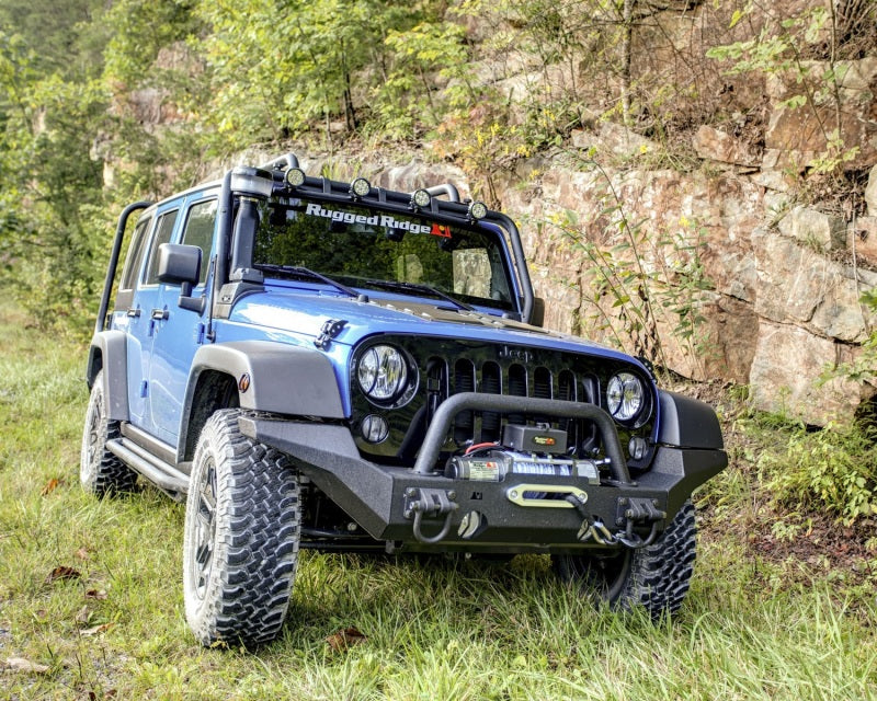 Rugged Ridge 07-18 Jeep Wrangler 3.6L/3.8L XHD Snorkel w/ Pre-Filter Rugged Ridge Air Intake Components