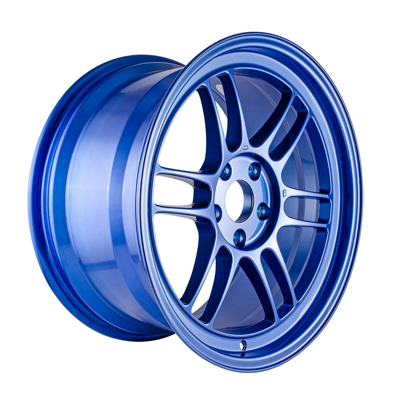 Enkei RPF1 18x9.5 5x114.3 38mm Offset 73mm Victory Bore Blue Wheel Enkei Wheels - Cast