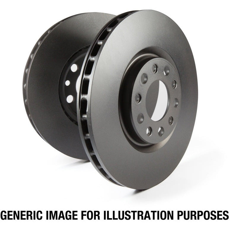 EBC 03-04 Cadillac XLR 4.6 Premium Rear Rotors EBC Brake Rotors - OE