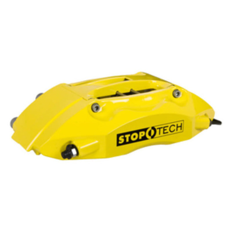 StopTech 06-12 Corvette Z06 Rear BBK Yellow ST-40 Caliper 355x32mm Slotted Rotor Stoptech Big Brake Kits