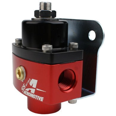 Aeromotive Carbureted Adjustable Regulator - Billet 2-Port AN-6 Aeromotive Fuel Pressure Regulators