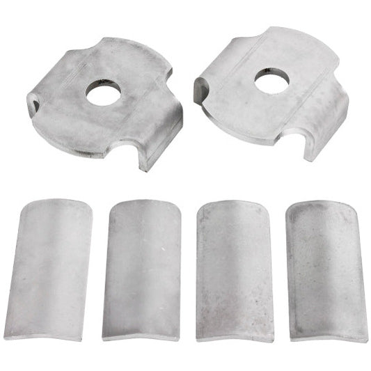 BMR 15-17 S550 Mustang Rear Cradle Steel Inserts Only Bushing Kit - Bare BMR Suspension Differential Bushings