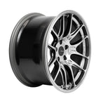 Enkei GTC02 18x10 5x112 32mm Offset 66.5mm Bore Hyper Silver Wheel Enkei Wheels - Cast
