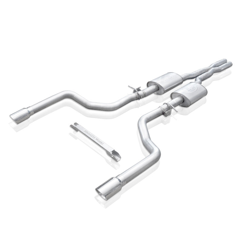 Stainless Works Dodge Charger 2015-18 6.2L / 6.4L Hemi Factory Exhaust Stainless Works Catback