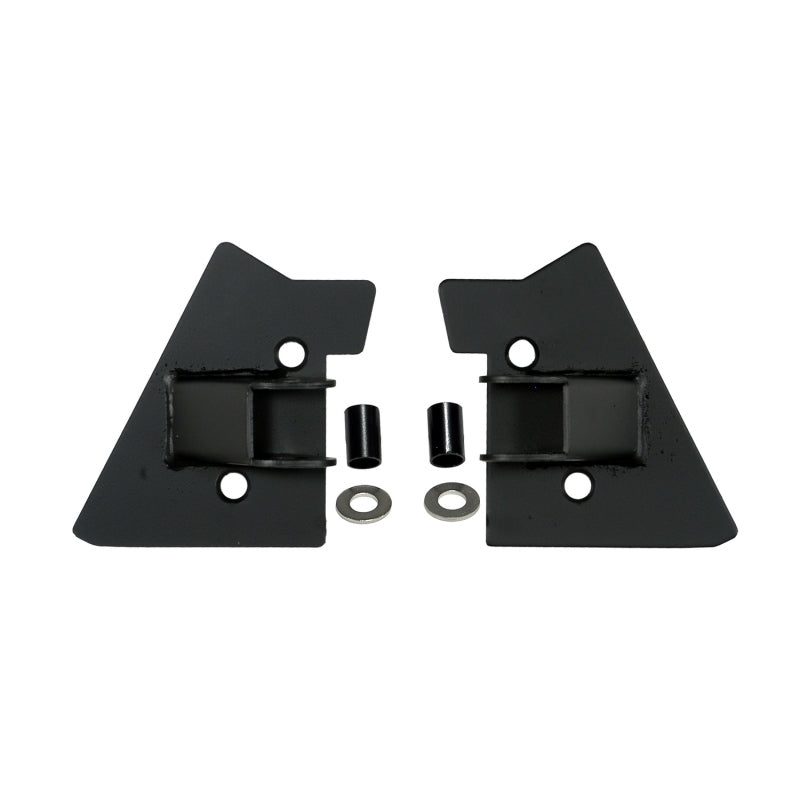 Rugged Ridge 97-02 Jeep Wrangler TJ Black Mirror Relocation Brackets Rugged Ridge Exterior Trim