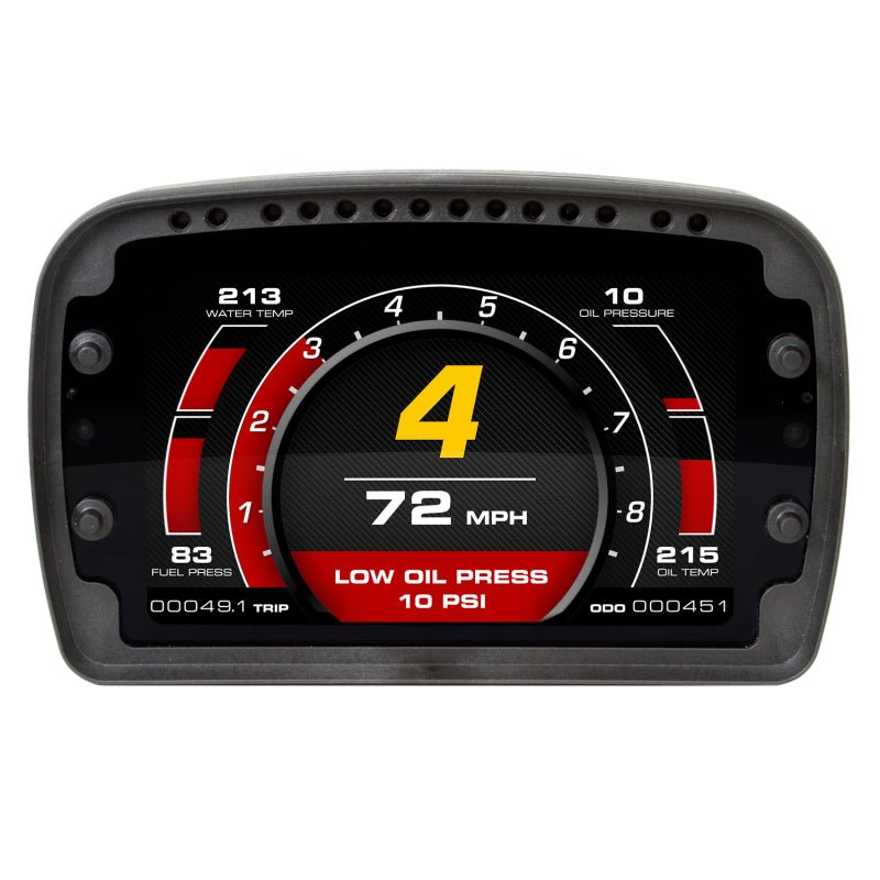 Autometer Racing Instrument Display Color LCD Including Shift and Alarm Lights Datalogging CD7 AutoMeter Performance Monitors