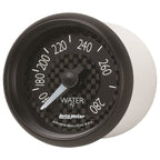 Autometer GT Series 52mm Mechanical 140-280 Deg F Water Temperature Gauge AutoMeter Gauges