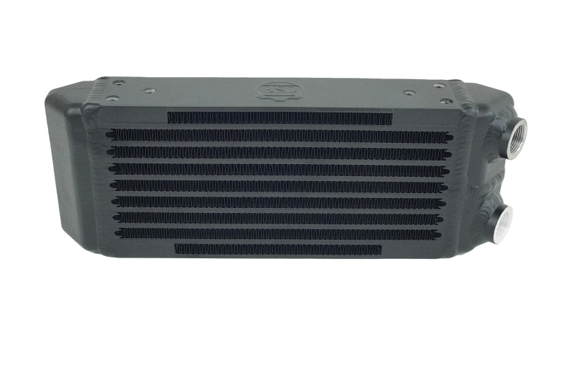 CSF Universal Dual-Pass Oil Cooler - M22 x 1.5 - 13in L x 4.75in H x 2.16in W