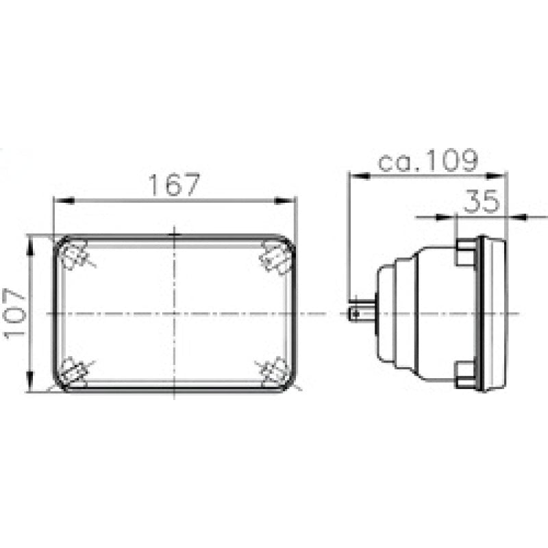 Hella Headlamp Insert Fh Gn Mgs12 1Kb Hella Driving Lights