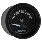 Autometer GT Series 52mm Short Sweep Electronic 140-300 Deg F Oil Temperature AutoMeter Gauges
