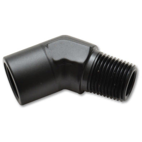 Vibrant 1/4in NPT Female to Male 45 Degree Pipe Adapter Fitting Vibrant Fittings