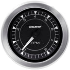 Autometer Chrono 3-3/8in 10k RPM In Dash Tachometer Gauge AutoMeter Gauges