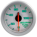 Autometer Airdrive 2-1/6in Fuel Pressure Gauge 0-100 PSI - Silver AutoMeter Gauges