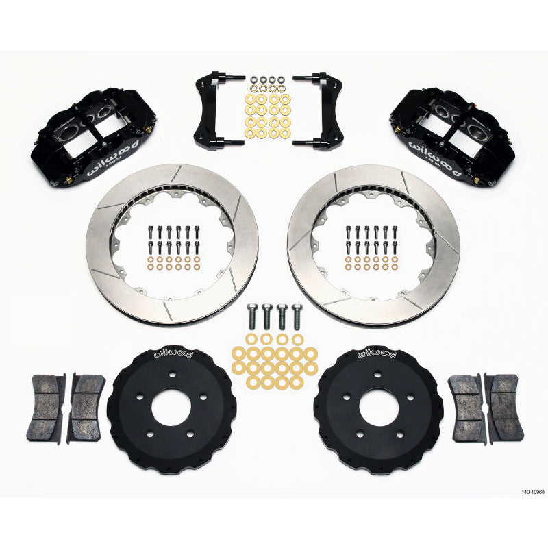 Wilwood Narrow Superlite 6R Front Hat Kit 13.06in Backdraft Cobra (BMW E36 Based) Wilwood Big Brake Kits