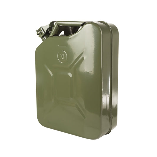 Rugged Ridge Jerry Can Green 20L Metal Rugged Ridge Fuel Caps