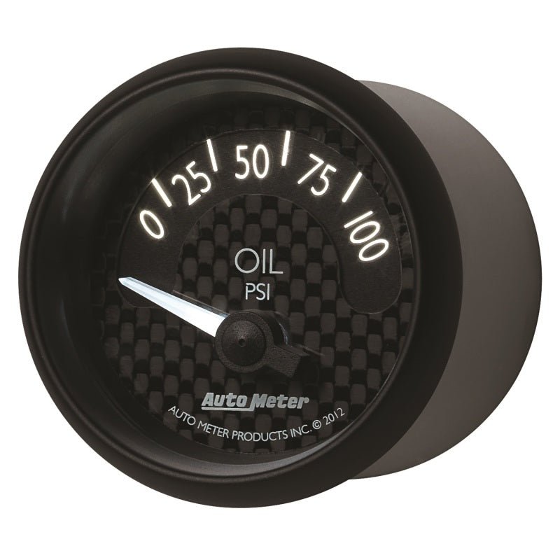 Autometer GT Series 52mm Short Sweep Electronic 0-100 psi Oil Pressure AutoMeter Gauges