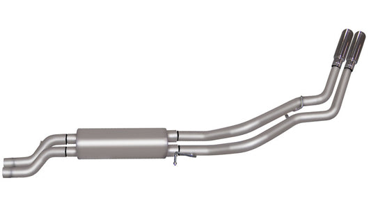 Gibson 01-05 Chevrolet Silverado 2500 HD Base 6.0L 2.5in Cat-Back Dual Sport Exhaust - Stainless