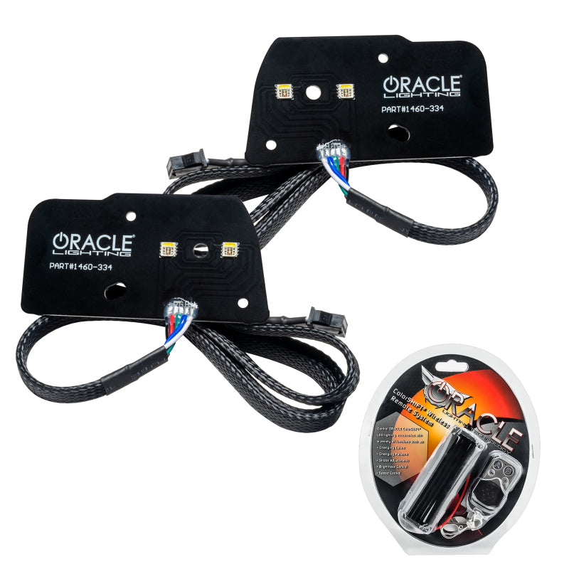 Oracle 21-22 Ford F-150 ColorSHIFT RGB+W Headlight DRL Upgrade Kit w/ RF Controller SEE WARRANTY