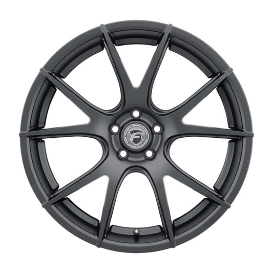 Forgestar CF5V 19x10 / 5x120.65 BP / ET30 / 6.7in BS Satin Black Wheel Forgestar Wheels - Cast