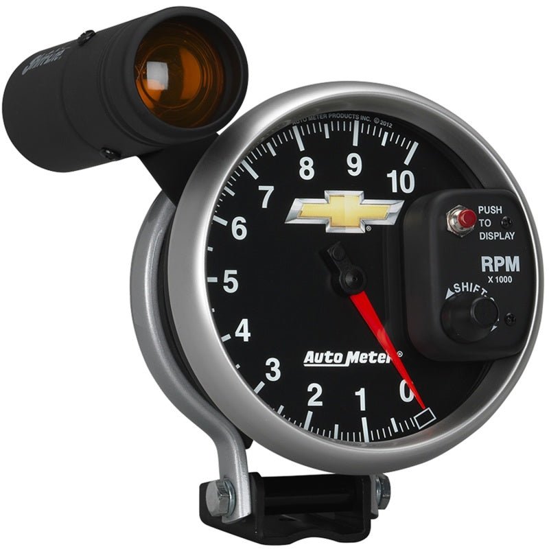 Autometer Performance Parts 5in 0-10000 RPM Tachometer COPO Camaro Gauge w/ Shift Light AutoMeter Gauges
