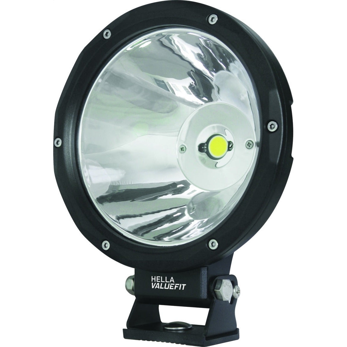 Hella Value Fit 7in Light - 30W Round Spot Beam - LED Hella Light Bars & Cubes