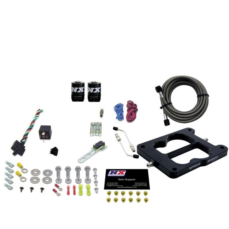 Nitrous Express Q-Jet/Holley Spread Bore Nitrous Kit (50-300HP) w/o Bottle Nitrous Express Nitrous Systems