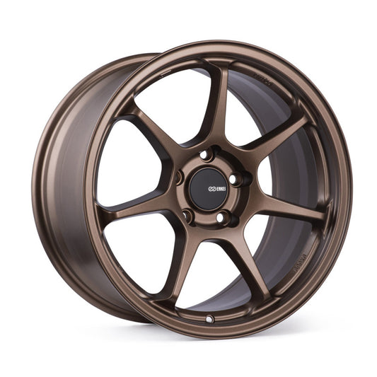 Enkei TS-7 18x9.5 5x114.3 38mm Offset 72.6mm Bore Matte Bronze Wheel Enkei Wheels - Cast