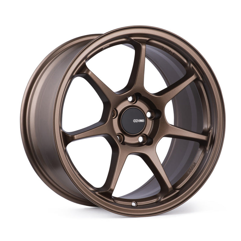 Enkei TS-7 18x8 5x100 45mm Offset 72.6mm Bore Matte Bronze Wheel Enkei Wheels - Cast