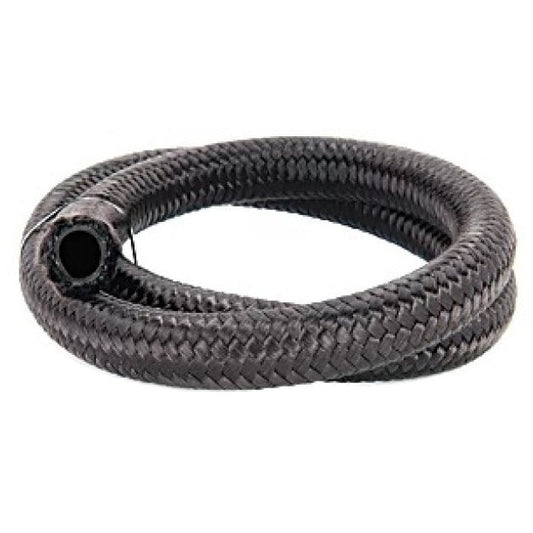 Torque Solution Nylon Braided Rubber Hose -10AN 10ft (0.56in ID) Torque Solution Hoses