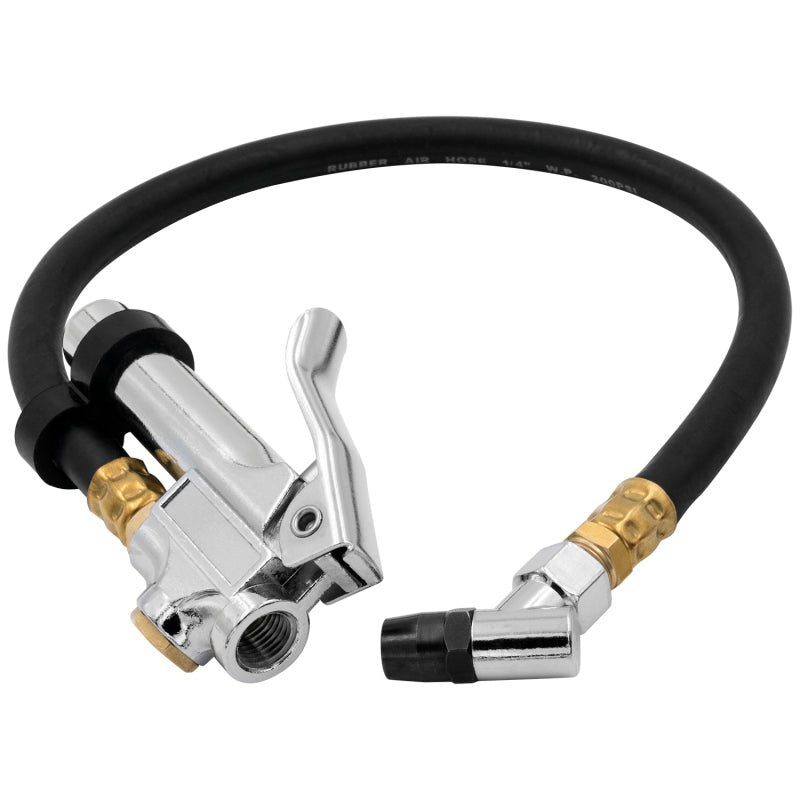 Autometer Inflator Assembly Tire Pressure Gauge w/ 18in Hose AutoMeter Gauges