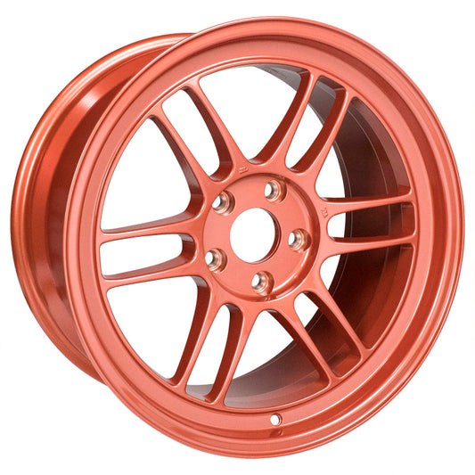 Enkei RPF1 18x9.5 5x114.3 38mm Offset 73mm Center Bore Orange Wheel Enkei Wheels - Cast