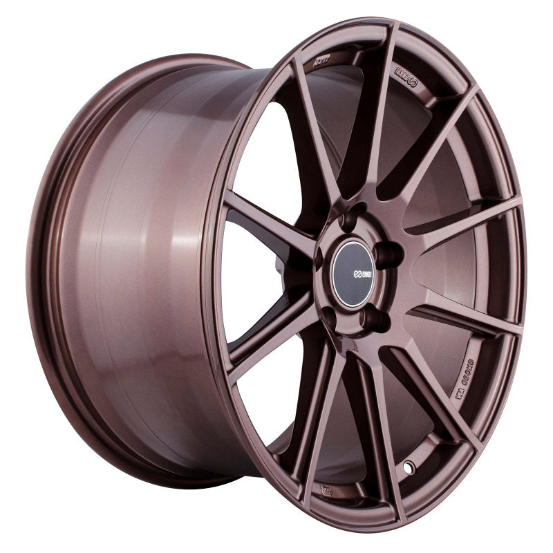 Enkei TS10 18x9.5 35mm Offset 5x114.3 Bolt Pattern 72.6mm Bore Dia Copper Wheel Enkei Wheels - Cast