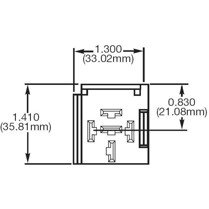 Hella Relay Socket Mini 5 Term Bkt 1 Hella Light Accessories and Wiring