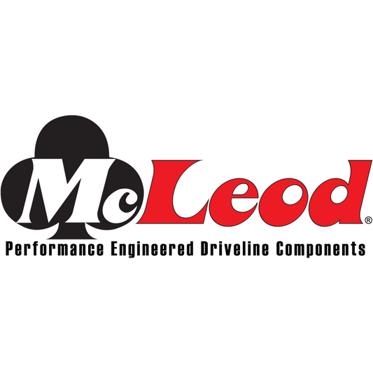 McLeod Steel Braided Line - 11in Oal An4F To An4F Teflon Inner McLeod Racing Clutch Lines