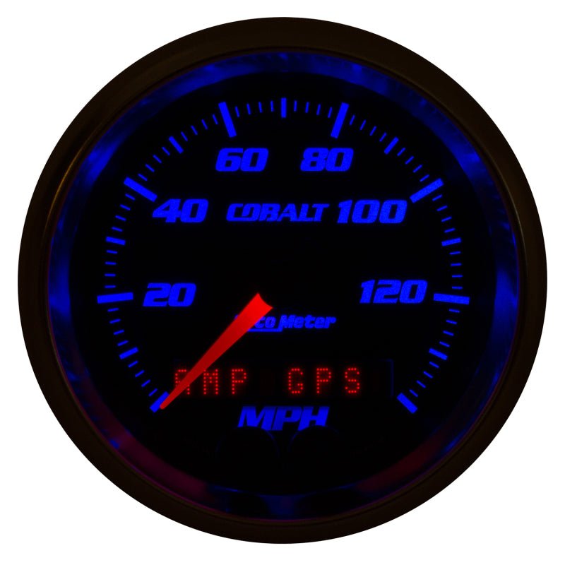 Autometer Cobalt 3-3/8in 0-140MPH In-Dash Electronic GPS Programmable Speedometer AutoMeter Gauges