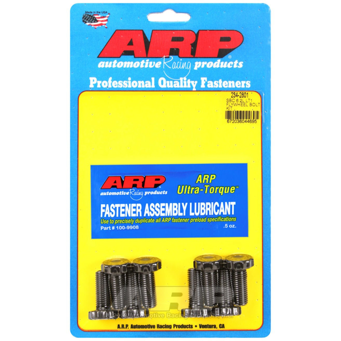 ARP Chevrolet Small Block 6.2L lT1 1.25 UHL Flywheel Bolt Kit ARP Hardware Kits - Other