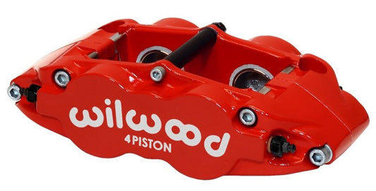 Wilwood Caliper-Narrow Superlite 4R - Red 1.12/1.12in Pistons 1.10in Disc