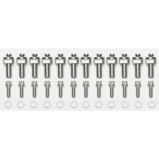 Wilwood Rotor Bolt Kit - Dynamic C/SiC Rotr with Bobbins - 12 Pack Wilwood Brake Hardware