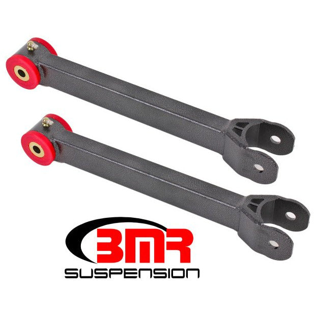 BMR 16-17 6th Gen Camaro Non-Adj. Lower Trailing Arms (Polyurethane) - Black Hammertone BMR Suspension Suspension Arms & Components