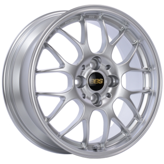 BBS RG-R 18x8 5x114.3 ET40 82mm Bore Diamond Silver Wheel PFS Required