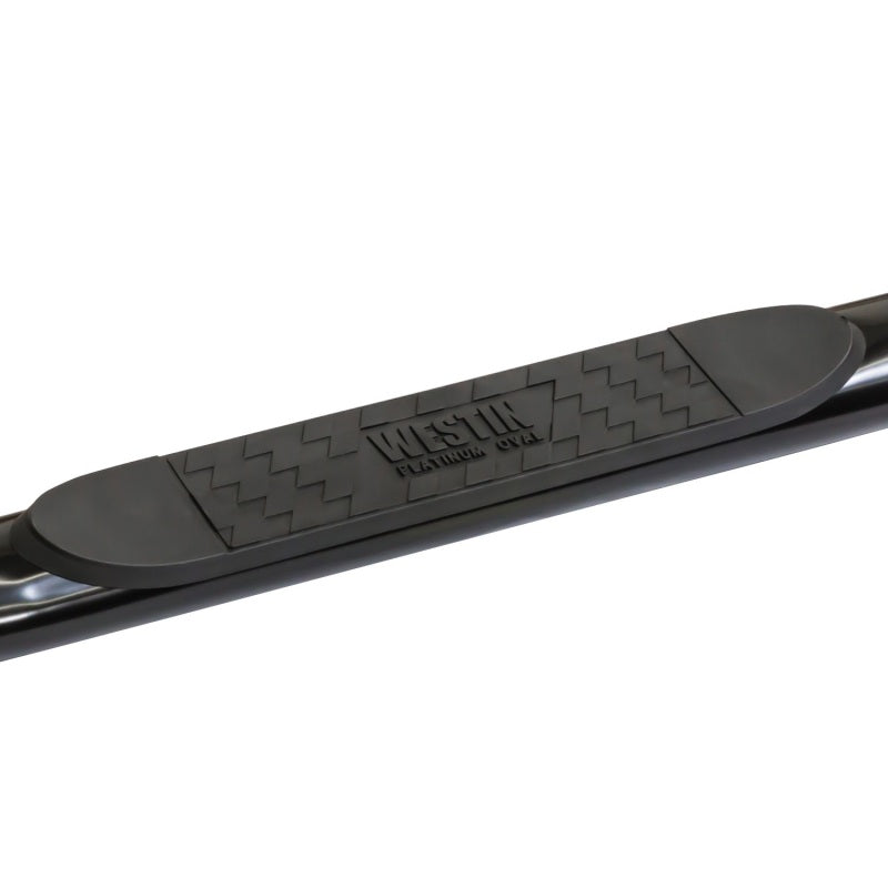 Westin 2004-2008 Ford/Lincoln F-150 SuperCrew Platinum 4 Oval Nerf Step Bars - Black