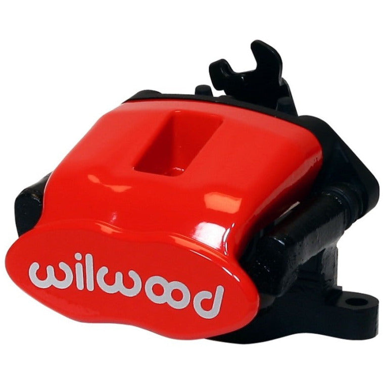 Wilwood Caliper-Combination Parking Brake-R/H-Red 34mm piston .81in Disc Wilwood Brake Calipers - Perf