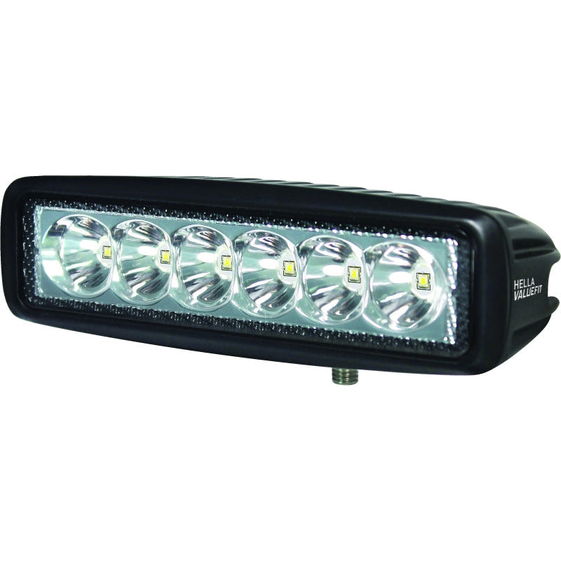 Hella Value Fit Mini 6in LED Light Bar - Spot Hella Light Bars & Cubes